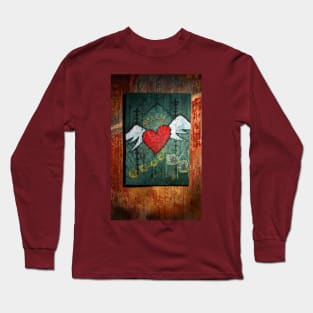 Angeli's Winged Heart Long Sleeve T-Shirt